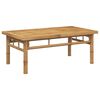 vidaXL Salontafel 90x50x35 cm bamboe