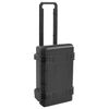 vidaXL Flightcase draagbaar 55x35x22,5 cm PP zwart