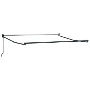 vidaXL Handmatige Luifel Frame 3 x 2,5 m Antraciet
