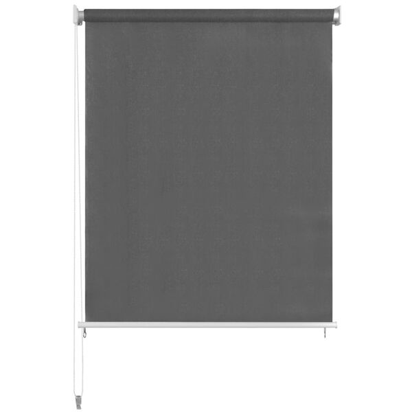 vidaXL Rolgordijn voor buiten 300x140 cm antraciet