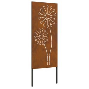 vidaXL Tuin Privacy Screen Fretwerk Roestig 50 x 140 cm Cortenstaal