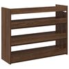 vidaXL Schoenenrek 80x25x62 cm bewerkt hout bruin eikenkleur