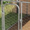 vidaXL Hondenkennel voor buiten met dak 200x200x150 cm