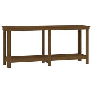 vidaXL Werkbank 180x50x80 cm massief grenenhout honingbruin