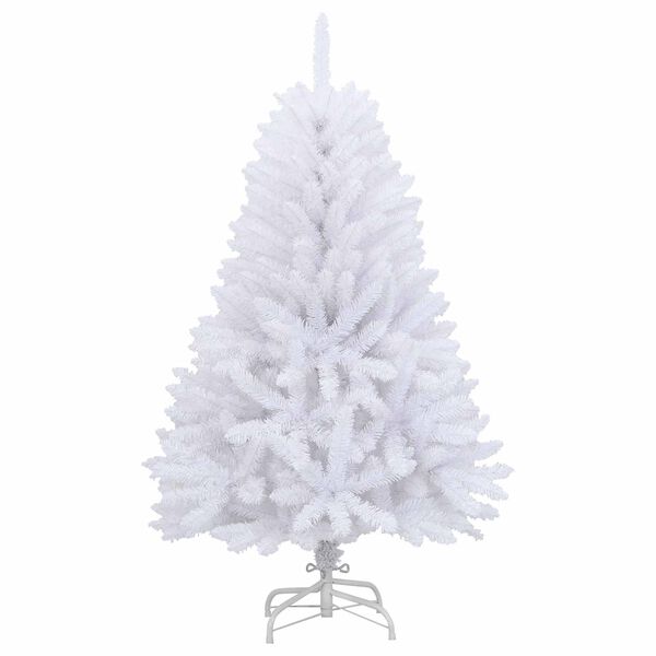 vidaXL Kunstkerstboom met 150 LED Wit 120 cm PVC en Metaal