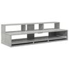 vidaXL studiobureau Betongrijs 110 x 42,5 x 36 cm Bewerkt hout
