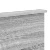 vidaXL Hoofdbord Grijs Sonoma 200 cm Bewerkt hout