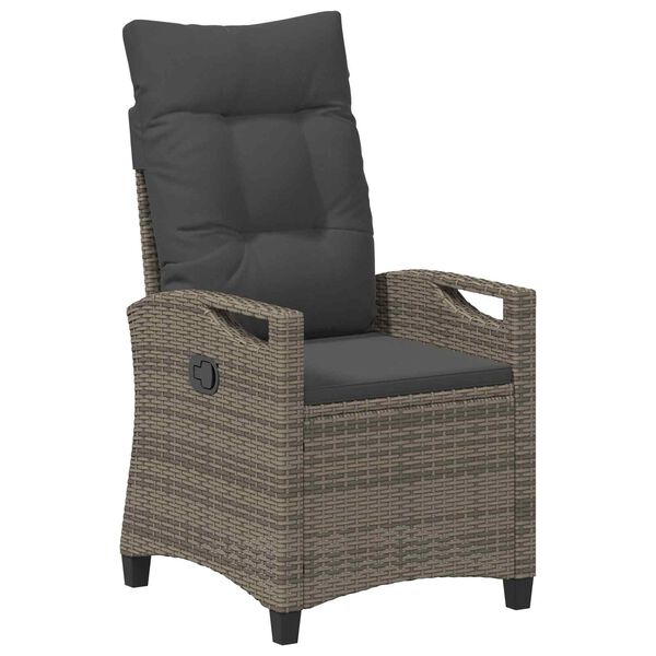 vidaXL Recliner Tuinstoelen 56 x 60 x 112 cm staal