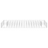 vidaXL Gabion plantenbak verhoogd 90x30x10 cm gegalvaniseerd staal