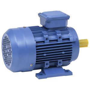 vidaXL Elektromotor 3 fase 1,5 kW/2 pk 2-polig 2840 rpm aluminium