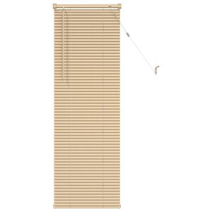 vidaXL Venetiaanse Blind Lichtbruin met Patroon 150 x 40 cm PVC
