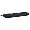 vidaXL Bankkussen VIANEN 100% Polyester Donkerblauw 110 x 30 x 12 cm