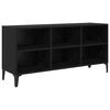 vidaXL Tv-meubelset Zwart 103,5 x 30 x 50 cm Geconstrueerd hout