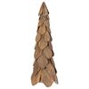 vidaXL Kerstboom Bruin 80 cm Massief Teakhout