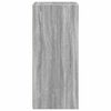 vidaXL Dressoir 50x41x93 cm bewerkt hout grijs sonoma eikenkleurig