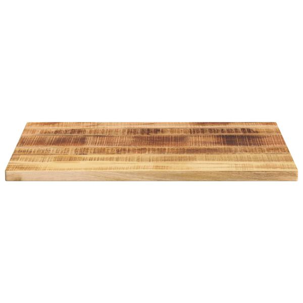 vidaXL Tafelblad rechthoekig 90x50x3,8 cm massief ruw mangohout