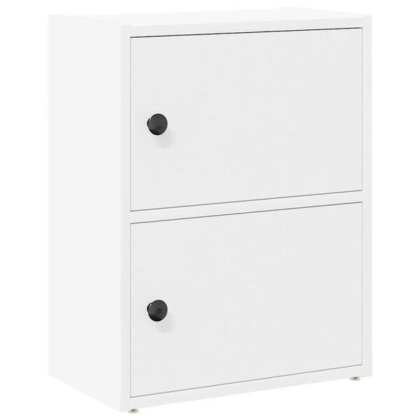 vidaXL Boekenkast 40x24x52 cm bewerkt hout wit