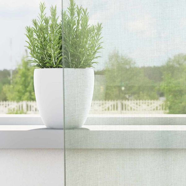 vidaXL Gordijnen voile met lussen 2 st 140x260 cm lichtgrijs