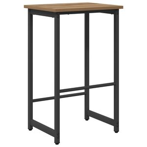 vidaXL Barkruk Artisanaal eiken 40 x 32 x 64 cm Bewerkt hout