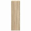 vidaXL Hangkast Sonoma Eiken 30 x 29,5 x 100 cm Bewerkt hout