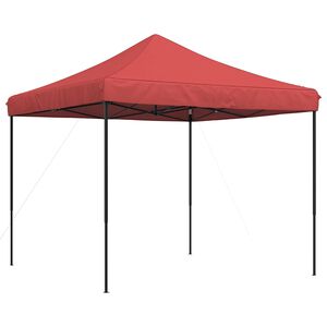 vidaXL Partytent 292 x 292 x 315 cm Bordeauxrood Oxford Stof