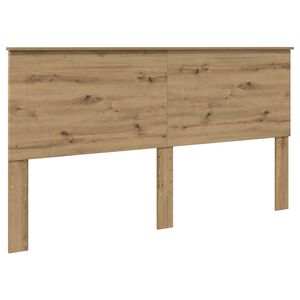 vidaXL Hoofdbord Artisan Eik 100 cm Geconstrueerd hout
