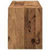 vidaXL Badkamerwandkast 60x25x30 cm bewerkt hout oud houtkleurig