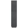 vidaXL Boekenkast/kamerscherm 80x35x167 cm massief grenenhout grijs