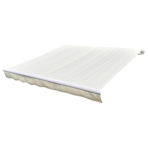 vidaXL Luifeldoek 4,5x3 m canvas cr&egrave;me