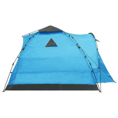 vidaXL Tent pop-up 3-persoons blauw