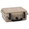 vidaXL Harde bagagekoffer met opslag Zand 27 x 24,5 x 12,5 cm