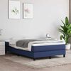 vidaXL Pocketveringmatras medium 120x200x20 cm stof blauw