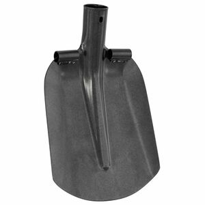 vidaXL Schep Hoofd Zilver 33 x 21 cm Gepoedercoat staal
