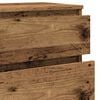 vidaXL Ladekast 60x36x103 cm bewerkt hout oud houtkleurig