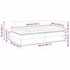 vidaXL Hoekbedframe met Matras Anders 2 pcs Grijs Fluweel
