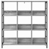 vidaXL Boekenkast Grijs Sonoma 102 x 32 x 104,5 cm Bewerkt hout