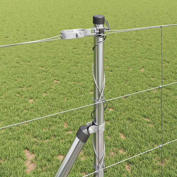 vidaXL Wilde Hek Warm Verzinkt 1000 x 120 x 0,18 cm IJzer