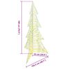 vidaXL Kerstboom met 240 LED Warmwit 180 cm PET