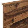 vidaXL Bedframe met hoofdeinde Oudhout 75 x 190 cm Massief grenenhout