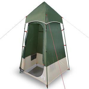 vidaXL Toilettent waterdicht groen