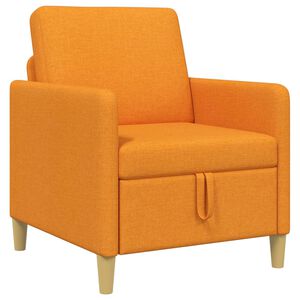 vidaXL Bank met opslag Donkergeel 72 x 78 x 87 cm Polyester