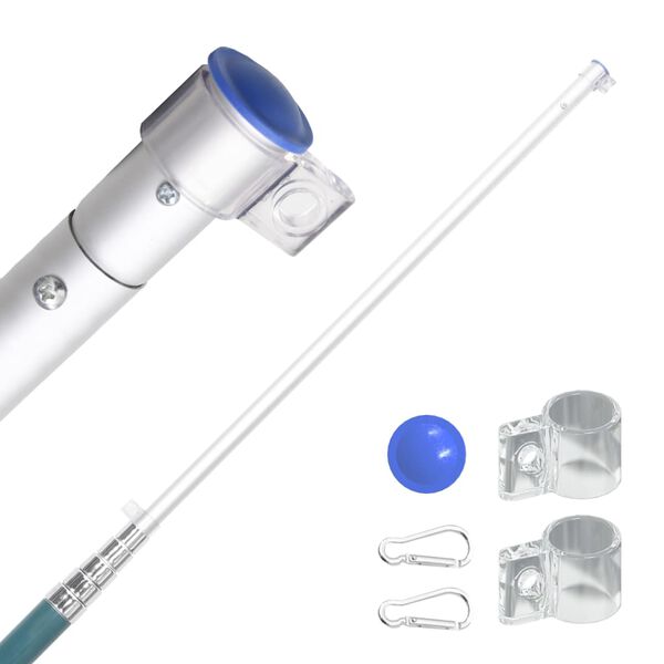 vidaXL Vlag met vlaggenmast Itali&euml; 5,5 m aluminium