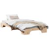 vidaXL Bedframe Naturel 100 x 200 cm Massief grenenhout