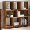 vidaXL Boekenkast 97,5x29,5x100 cm bewerkt hout oud houtkleurig
