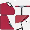 vidaXL Opvouwbare zonnebed 2 pcs Rood 188 x 57 x 86,5 cm Polyester
