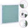 vidaXL Toegangspaneel met aluminium frame en gipsplaat 300x300 mm