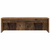 vidaXL Wandbureau met opslag Oud Hout 100 x 45 x 30 cm Bewerkt hout