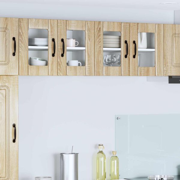 vidaXL Keukenkast Lucca Sonoma Eiken 60 x 31 x 40 cm Bewerkt hout