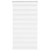 vidaXL Zebra rolgordijn 85x150 cm stofbreedte 80,9 cm polyester wit