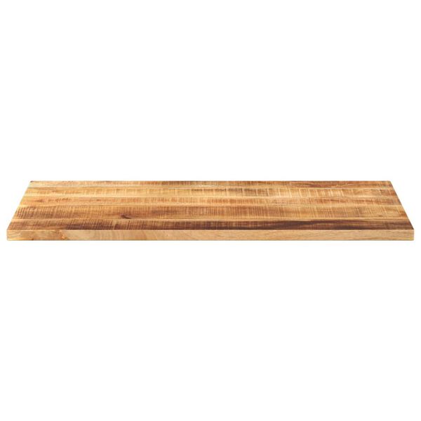 vidaXL Tafelblad rechthoekig 100x60x1,5 cm massief ruw mangohout